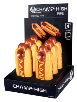 1 Keramikpfeife "Hot Dog"